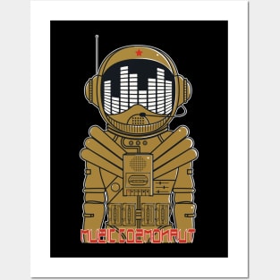 Music Cosmonaut Posters and Art